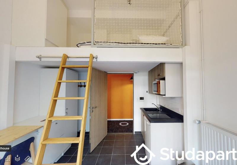 Chambre - 15 m² - 1 pièce