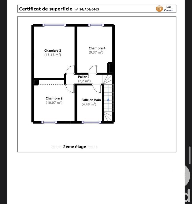 Maison - 92 m² - 5 pièces