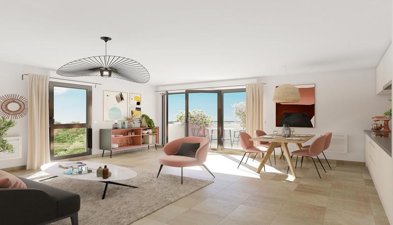 Appartement - 74 m² - 3 pièces