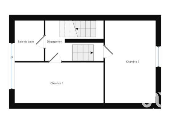 Duplex - 55 m² - 3 pièces