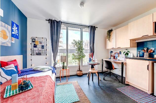 Studio - 13 m² - 1 pièce