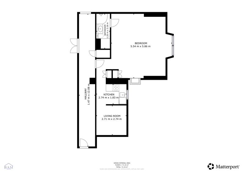 Appartement - 43 m² - 2 pièces