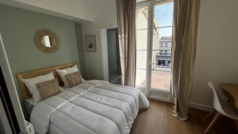 Chambre - 13 m² - 1 pièce