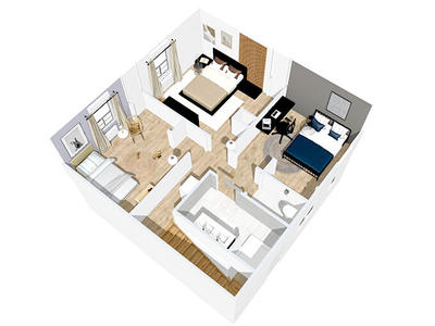 Maison - 90 m² - 5 pièces