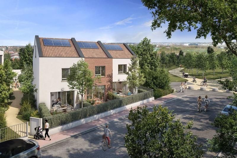 Maison de ville - 93 m² - 4 pièces