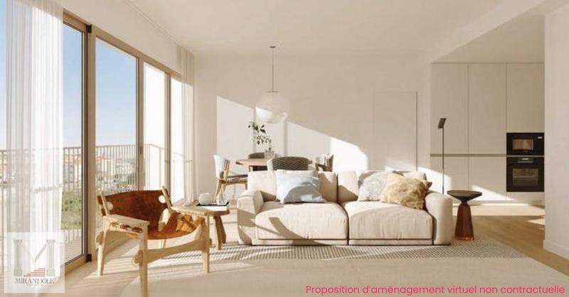 Appartement - 45 m² - 2 pièces