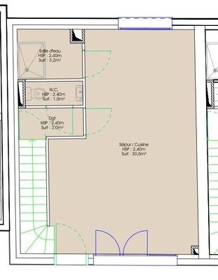 Maison - 86 m² - 5 pièces