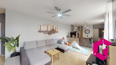 Appartement - 80 m² - 4 pièces