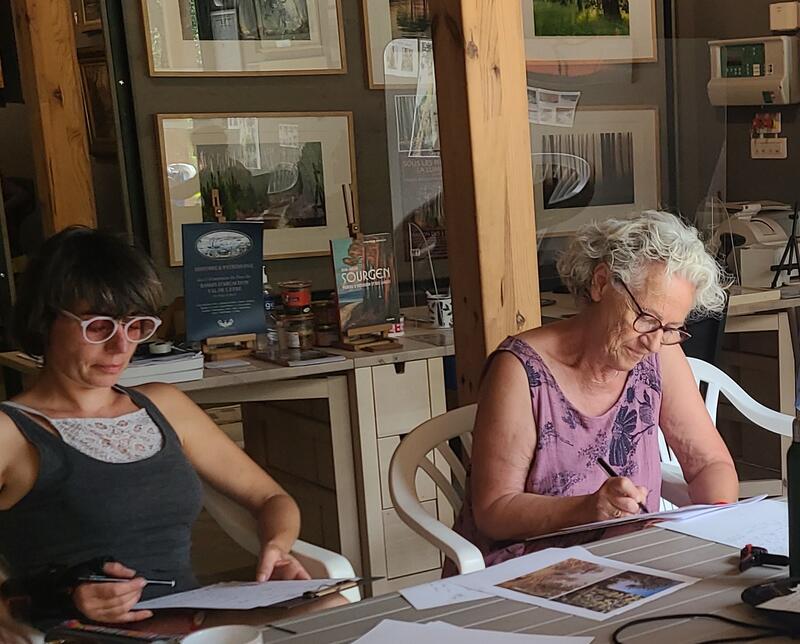 Atelier d'écriture au conservatoire des Landes de Gascogne