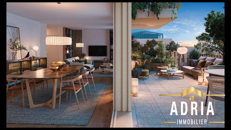 Appartement - 92 m² - 4 pièces