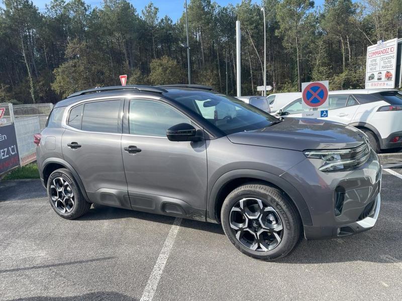 Citroën C5 Aircross Max Bhdi 130 Eat8 Boite Automatique gris platinium Garantie Constructeur Hors Malus