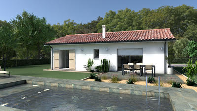 Maison - 80 m² - 3 pièces