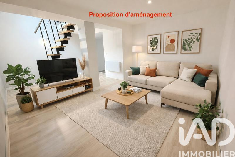 Maison de ville - 91 m² - 5 pièces