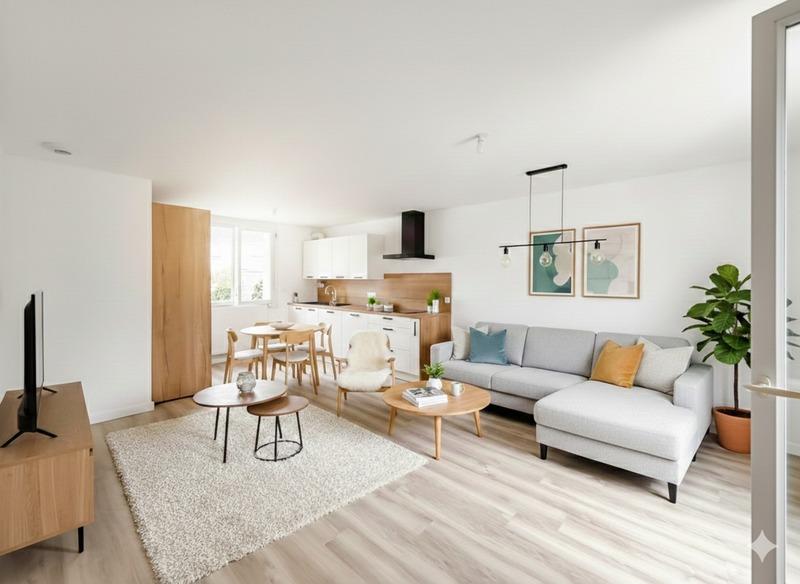 Maison de ville - 75 m² - 4 pièces