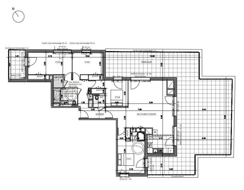 Appartement - 113 m² - 5 pièces