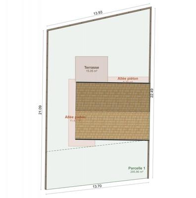 Terrain constructible - 400 m²