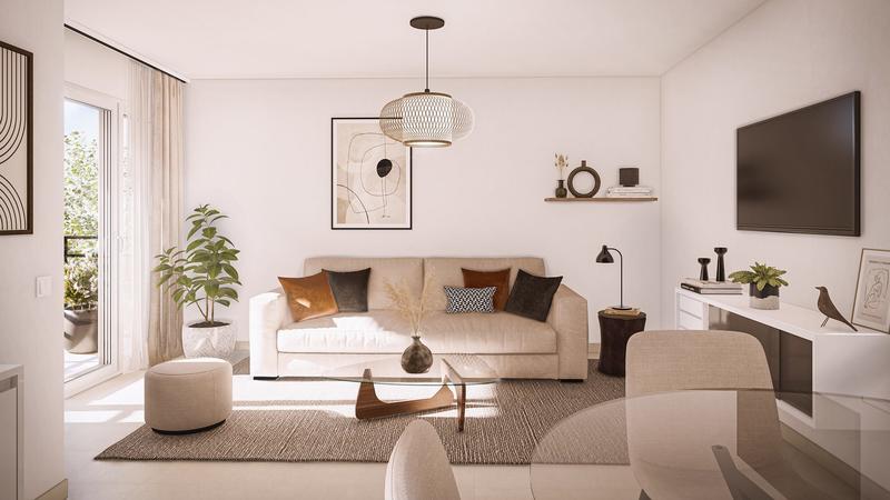 Appartement - 74 m² - 3 pièces