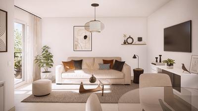 Appartement - 74 m² - 3 pièces