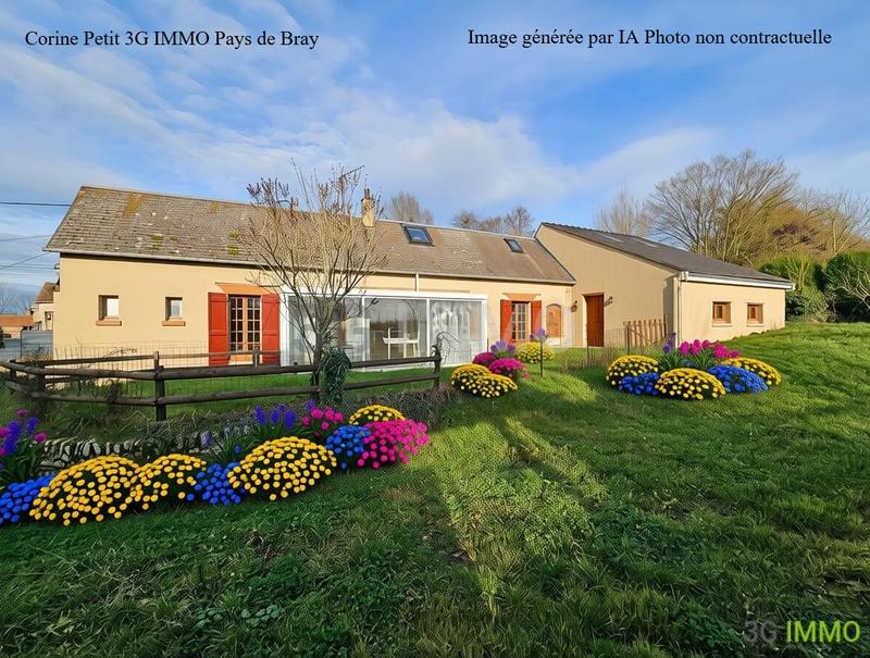 Longère - 66 m² - 5 pièces