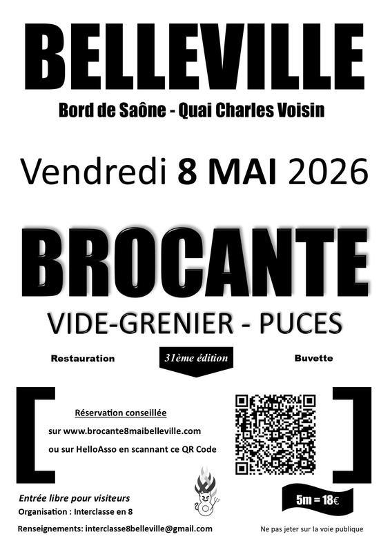 Brocante du 8 mai