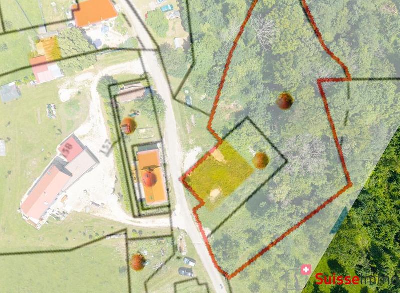 Terrain constructible - 3 045 m²