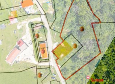 Terrain constructible - 3 045 m²