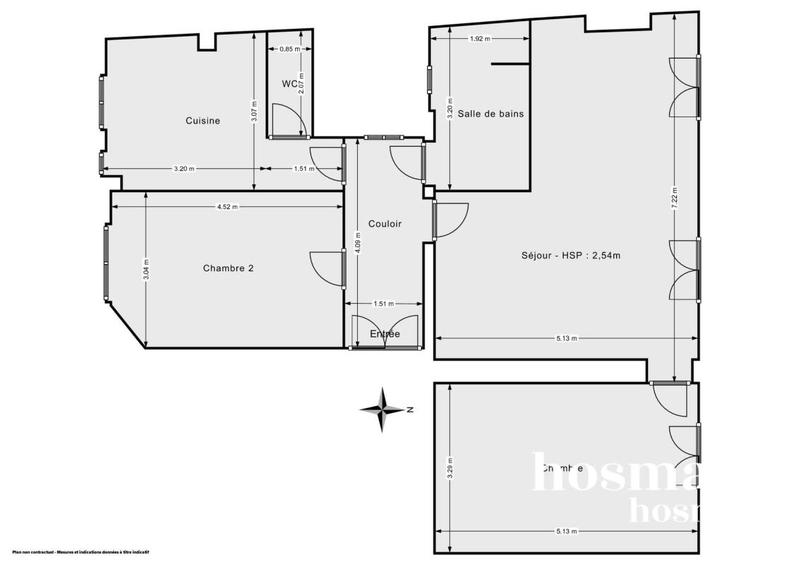 Appartement - 81 m² - 4 pièces