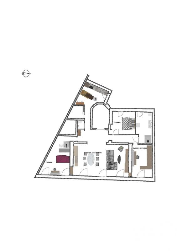 Appartement - 135 m² - 5 pièces