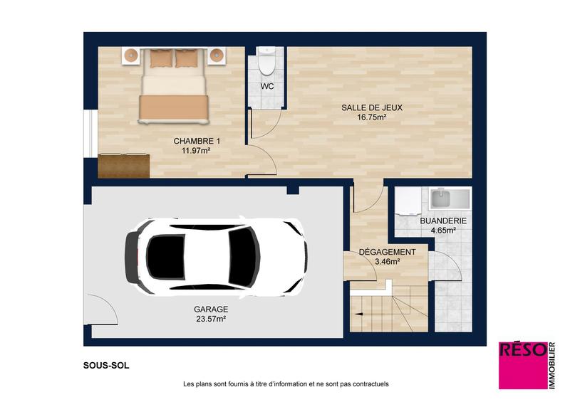 Maison - 145 m² - 6 pièces