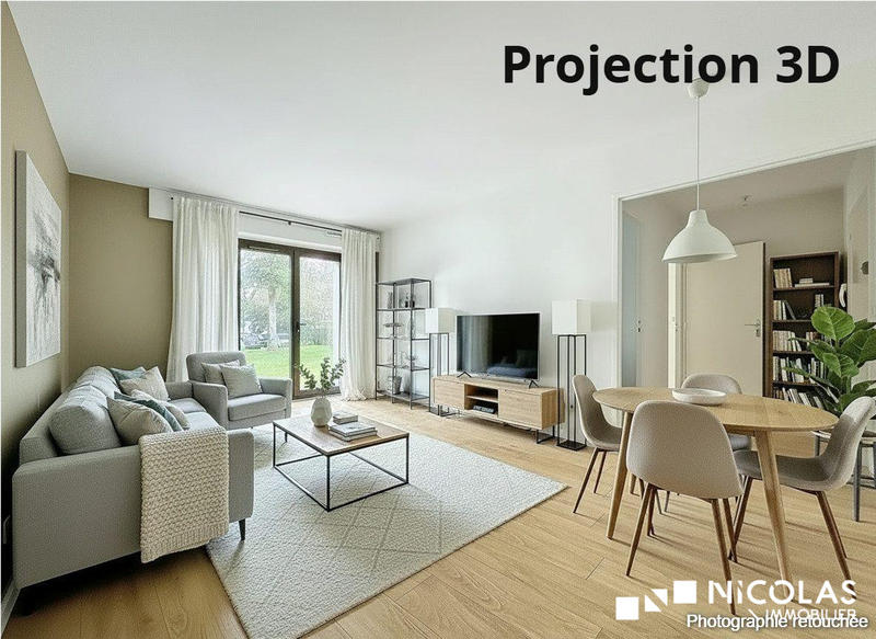 Appartement - 47 m² - 2 pièces