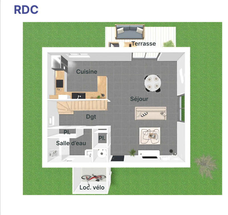 Maison - 125 m² - 4 pièces