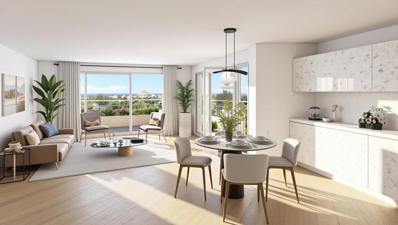 Appartement - 53 à 64 m² - 2 à 3 pièces