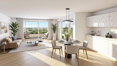 Appartement - 53 à 64 m² - 2 à 3 pièces