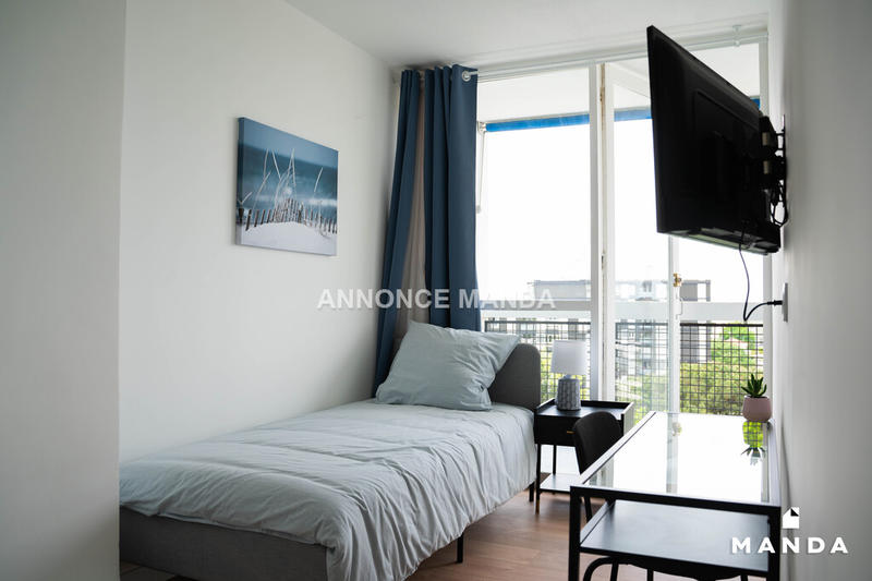 Chambre - 10 m² - 5 pièces