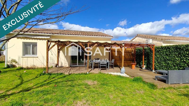 Maison - 70 m² - 3 pièces