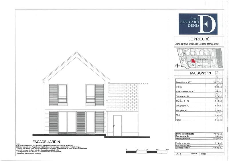 Appartement - 80 m² - 4 pièces
