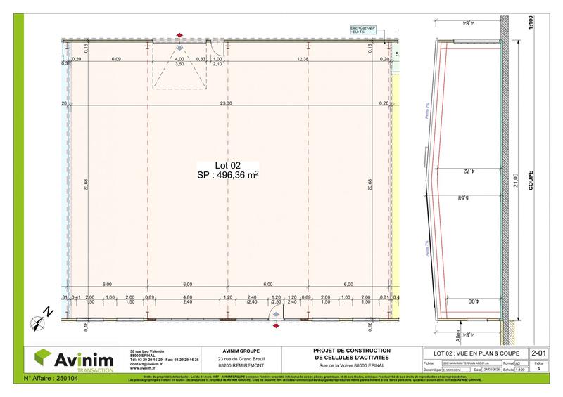 Local commercial - 496 m²