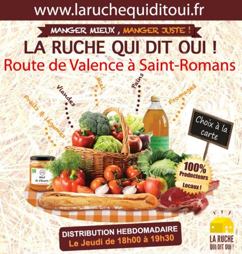 La Ruche Qui Dit Oui de Saint-Romans