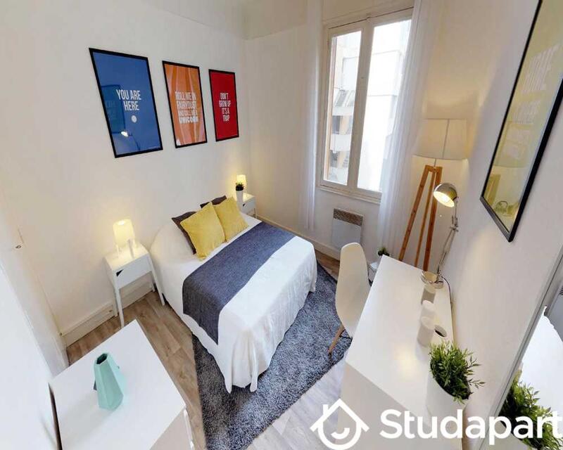 Chambre - 13 m² - 1 pièce