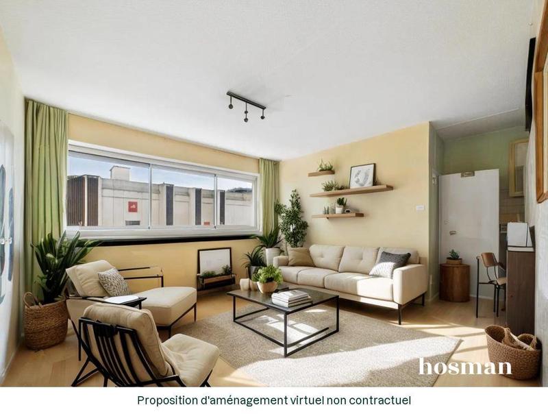 Appartement - 38 m² - 2 pièces