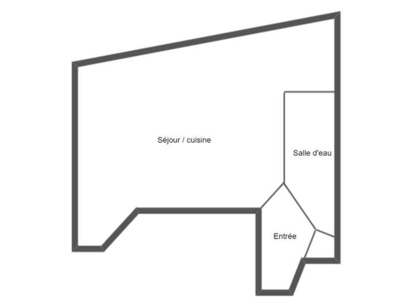 Appartement - 21 m² - 1 pièce