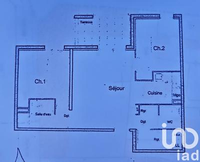 Appartement - 63 m² - 3 pièces