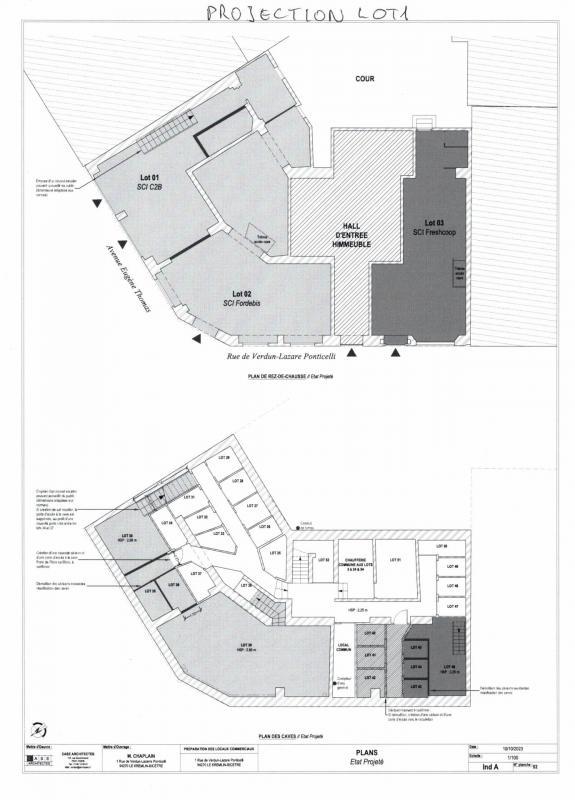 Local commercial - 59 m² - 2 pièces