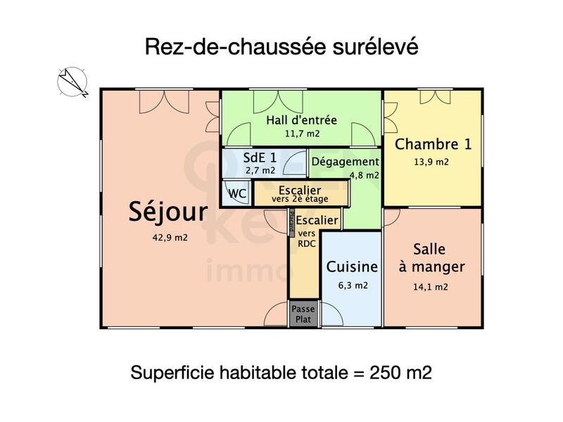 Propriété - 250 m² - 10 pièces