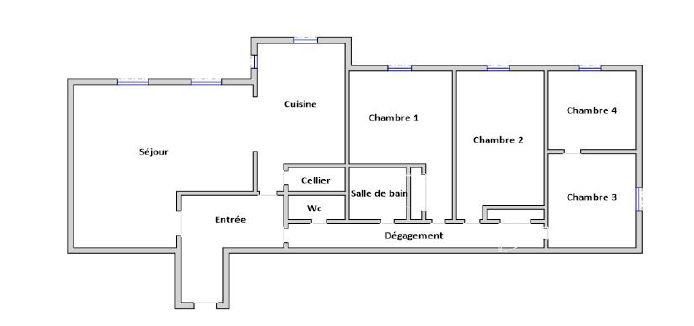 Appartement - 113 m² - 5 pièces