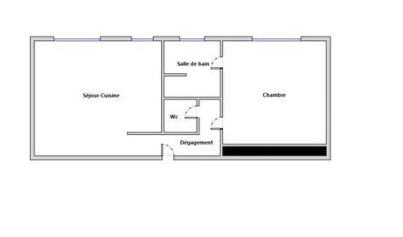 Appartement - 42 m² - 2 pièces