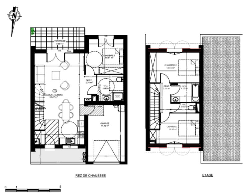 Maison - 87 m² - 4 pièces