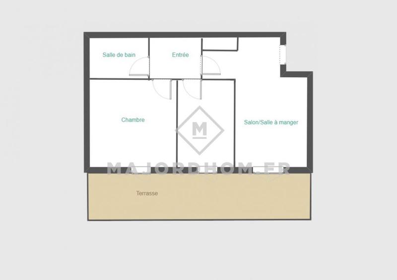 Appartement - 50 m² - 3 pièces