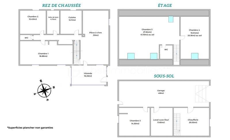 Maison traditionnelle - 171 m² - 7 pièces
