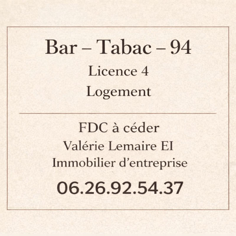 Fonds de commerce - 52 m²